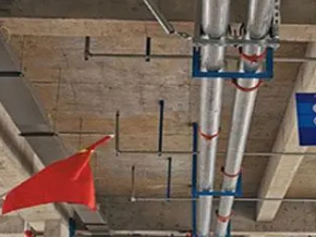 柳南管廊支架的安装方法